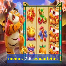 menos 7.5 escanteios